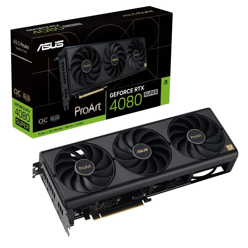 Scheda Video ASUS ProArt GeForce RTX 4080 SUPER OC