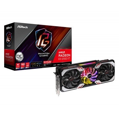 Scheda Video ASRock Radeon RX 6900 XT Phantom Gaming D 16G OC