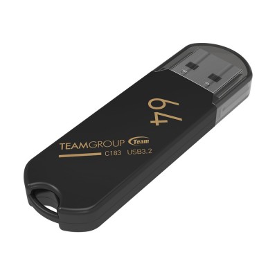 Pendrive Team Group C183 64 GB USB A 3.2 nero