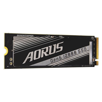 SSD GIGABYTE AORUS Gen5 12000 2TB M.2 PCIe AG512K2TB PCIe 5.0 x4 NVME