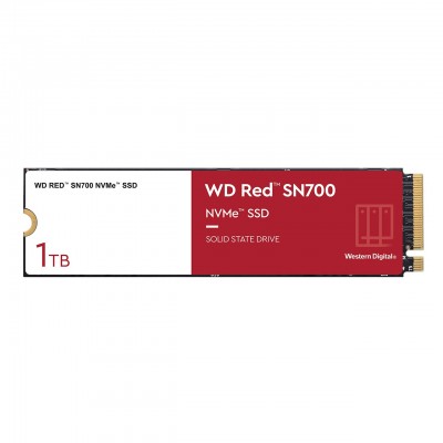 SSD WD RED SN700 1TB NAS NVME M.2 PCIe WDS100T1R0C PCIe 3.0 x4