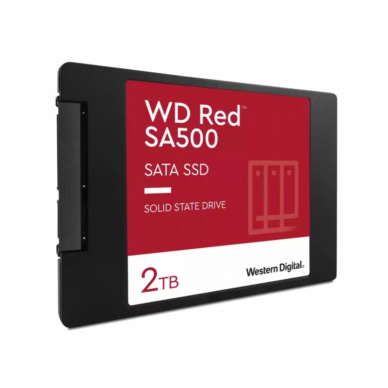 SSD WD RED SA500 2TB NAS Sata3 2,5 7mm WDS200T2R0A 3D NAND