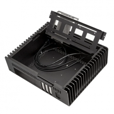 Case Streacom ST-FC9B Alpha Fanless HTPC Aluminium Nero