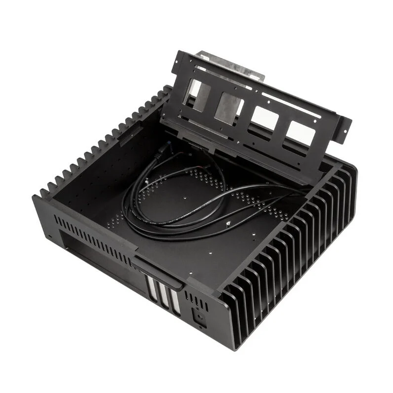 Case Streacom ST-FC9B Alpha Fanless HTPC Aluminium Nero