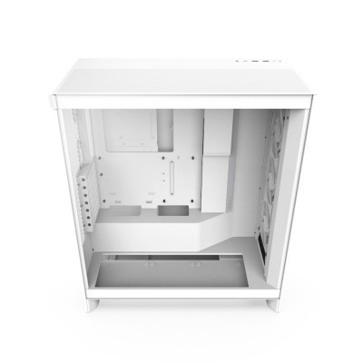 Case NZXT H7 Flow 2024 RGB Midi Tower Vetro Temperato Bianco