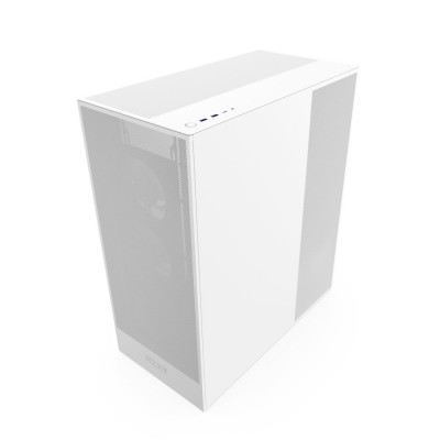 Case NZXT H7 Flow 2024 RGB Midi Tower Vetro Temperato Bianco