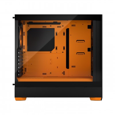 Case Fractal Design Pop Air RGB Orange Core TG Clear Tint Midi Tower Nero Arancione