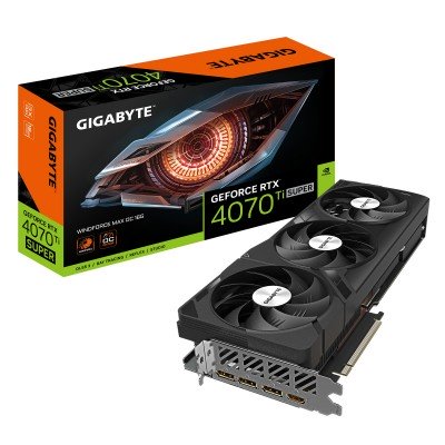 Scheda Video Gigabyte GeForce® RTX 4070 Ti SUPER 16GB WINDFORCE MAX OC