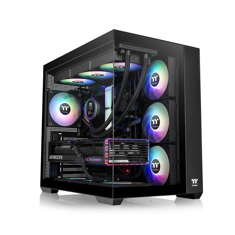 Case Thermaltake View 380 TG ARGB Black