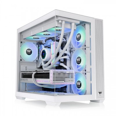 Case Thermaltake View 380 TG ARGB Snow White