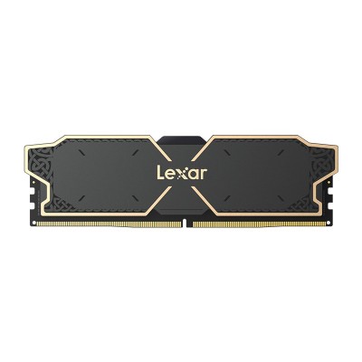 DDR5 32GB KIT 2x16GB PC 6000 Lexar THOR CL32 with heatsink schwarz LD5U16G60C32LG-RGD