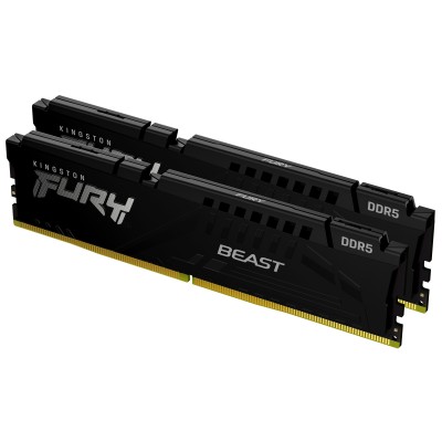 DDR5 64GB KIT 2x32GB PC 6400 Kingston Fury Beast EXPO KF564C32BBEK2-64 DDR5 64GB KIT 2x32GB PC 6400 Kingston Fury Beast EXPO KF564C32BBEK2-64
