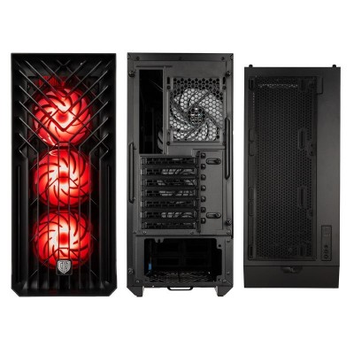 Case Kolink Unity Cascade ARGB Mid-Tower Nero