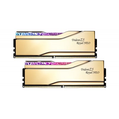 Ram G.Skill Trident Z5 Royale Neo DDR5 6400Mhz (2x16) 32GB oro EXPO CL30