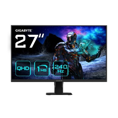 Monitor GIGABYTE GS27Q X 27" 2560 x 1440 QHD 240Hz FreeSync Premium Pro HDR Ready HDMI 2.0 Displayport 1.4