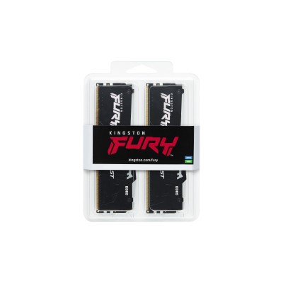 Ram Kingston Fury Beast DDR5 6400Mhz (2x16) 32GB rgb nero xmp expo CL32 Ram Kingston Fury Beast DDR5 6400Mhz (2x16) 32GB rgb nero xmp expo CL32