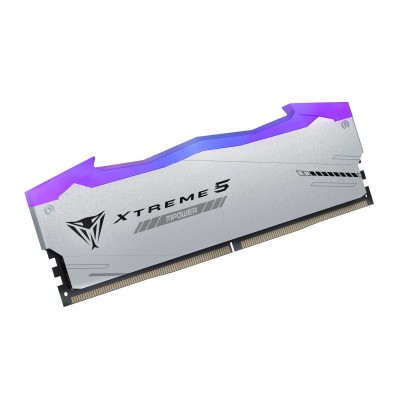 Ram Patriot Viper Extreme 5MPower DDR5 8000Mhz (2x24) 48GB RGB Bianco XMP CL38