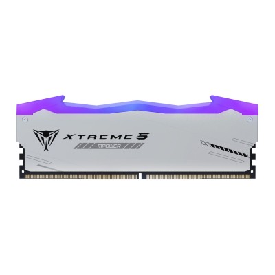 Ram Patriot Viper Extreme 5MPower DDR5 8000Mhz (2x24) 48GB RGB Bianco XMP CL38