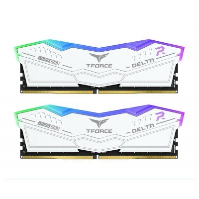 Ram Team Group Delta DDR5 6400Mhz (2x16) 32GB RGB XMP Bianco CL32