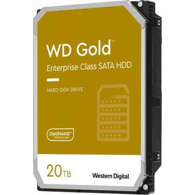 HDD WD Gold WD202KRYZ 20 TB 3,5"