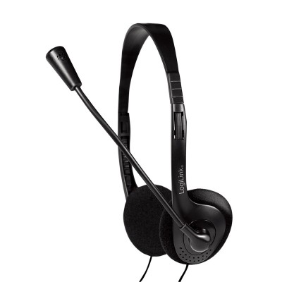 Headset LogiLink Stereo con microfono HS0052