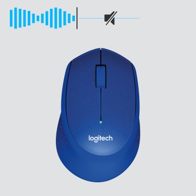 Mouse Logitech M330 Silent plus blau