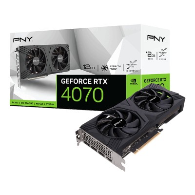 Scheda Video PNY GeForce® RTX 4070 12GB Verto Dual Fan