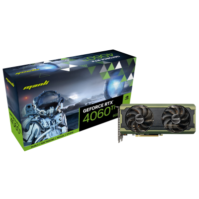 Scheda Video Manli GeForce RTX 4060 Ti 8GB Nebula Twin M25810