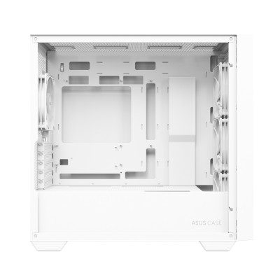 Case ASUS A21 PLUS TG Argb Bianco Vetro Temperato BTF Mini Tower