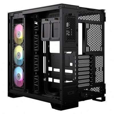 Case Corsair 6500x iCUE LINK RGB Midi Tower Vetro Temperato Nero