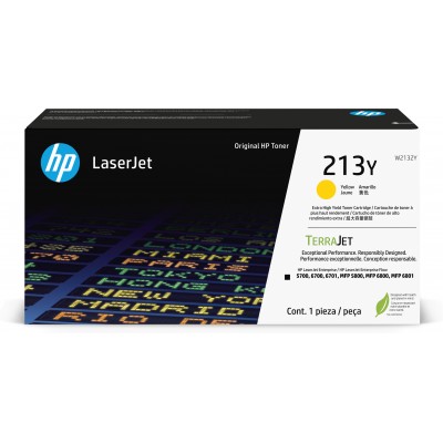 Toner HP giallo W2132Y 213Y 12000 Pagine