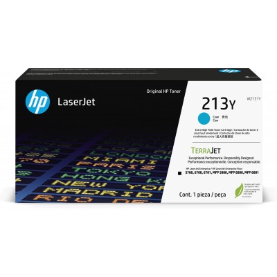 Toner HP ciano W2131Y 213Y 12000 Pagine