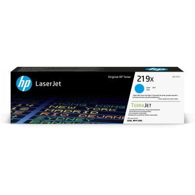 Toner HP ciano W2191X 219X 2500 Pagine