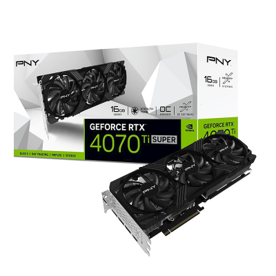 Scheda Video PNY GeForce RTX 4070 TI SUPER 16 GB VERTO Triple Fan OC