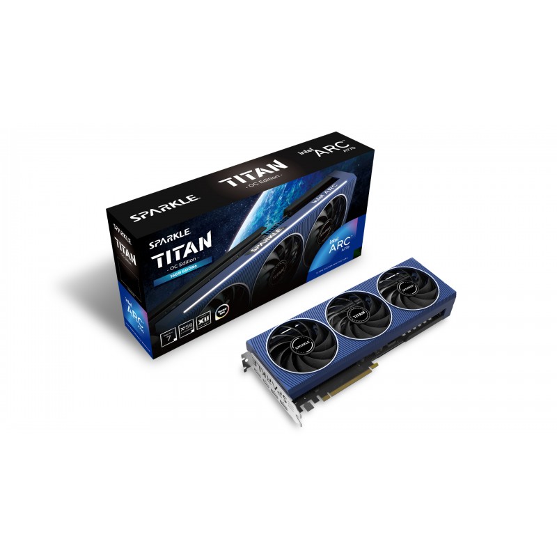 Scheda Video Sparkle Technology Intel Arc A770 TITAN OC Edition 16 GB GDDR6