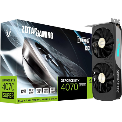 Scheda video ZOTAC GeForce RTX 4070 SUPER 12GB Twin Edge OC