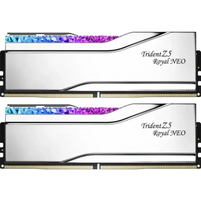 Ram G.Skill Trident Z5 Royale Neo DDR5 6000Mhz (2x16) 32GB argento EXPO CL28