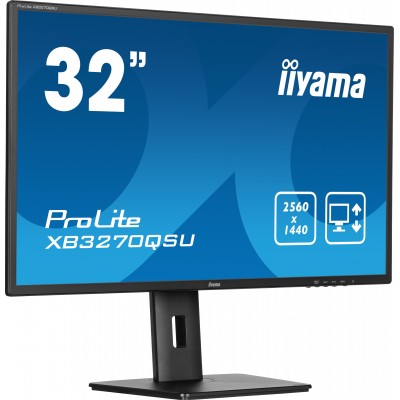 ProLite XB3270QSU-B1 31'' Nero Matt WQHD IPS HDMI DP 100Hz