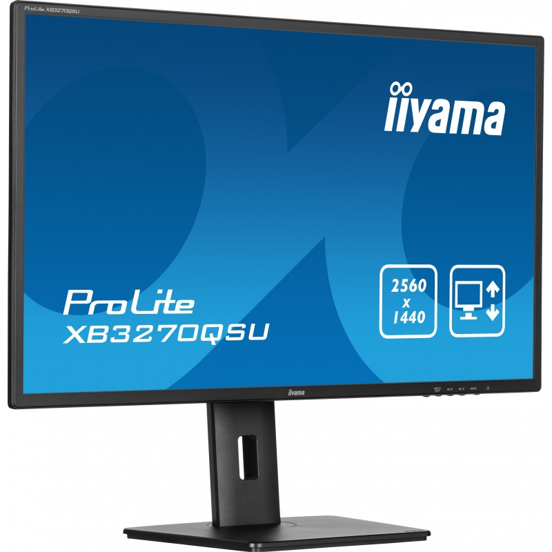 ProLite XB3270QSU-B1 31'' Nero Matt WQHD IPS HDMI DP 100Hz