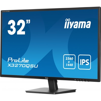 ProLite X3270QSU-B1 31'' Nero Matt WQHD IPS HDMI DP 100Hz