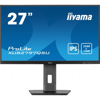 ProLite XUB2797QSU-B1 27'' Nero Matt WQHD IPS Adaptive Sync 100Hz