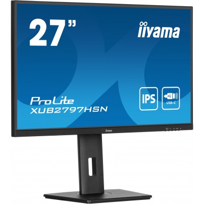 ProLite XUB2797HSN-B1 27'' Nero Matt FullHD IPS USB-C RJ-45 100Hz