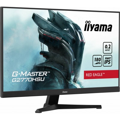 G-Master G2770HSU-B6 Red Eagle 27'' Nero Matt FullHD Fast IPS Adaptive-Sync 180Hz