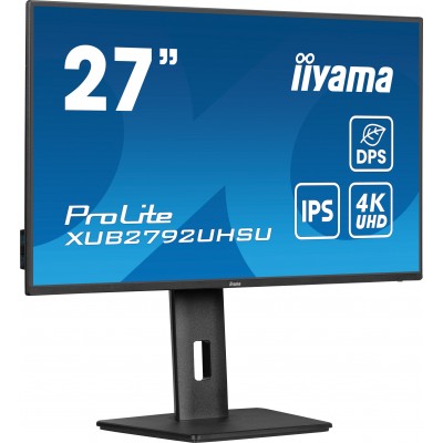 ProLite XUB2792UHSU-B6 27'' Nero Matt UltraHD 4K IPS HDMI DP USB-C