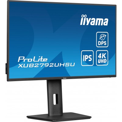 ProLite XUB2792UHSU-B6 27'' Nero Matt UltraHD 4K IPS HDMI DP USB-C