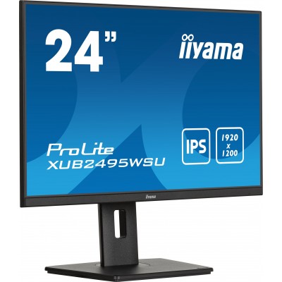 ProLite XUB2495WSU-B7 24'' Nero Matt WUXGA IPS HDMI DisplayPort