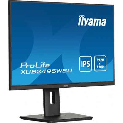 ProLite XUB2495WSU-B7 24'' Nero Matt WUXGA IPS HDMI DisplayPort