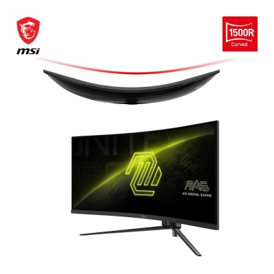 MAG 345CQRDE 34'' Nero UWQHD VA Curvo AI-Vision 180Hz