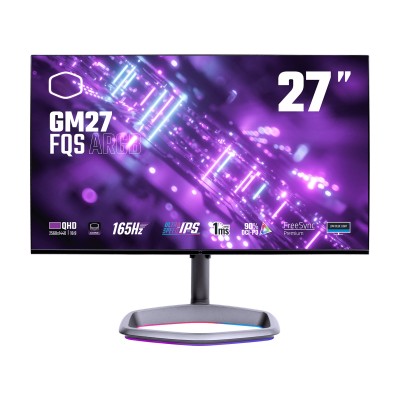 GM27-FQS 27'' Nero WQHD IPS HDMI DP USB-C 165Hz