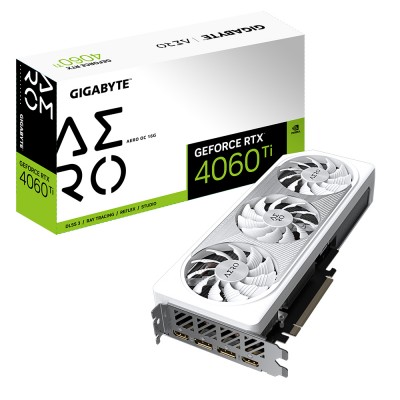 Scheda video Gigabyte GeForce RTX 4060Ti 16GB AERO OC